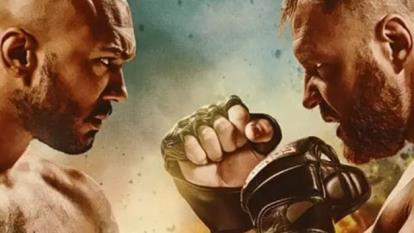 پوستر دانلود فیلم سینمایی جنگجو در قفس با دوبله فارسی Cagefighter...