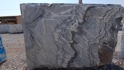 پوستر Silver wave marble
