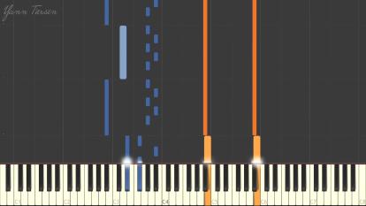 آموزش آهنگ Yann Tiersen - Porz Goret Synthesia P