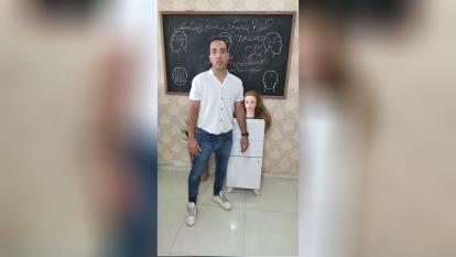 پوستر آموزشگاه آرایشگری در مردانه در تهران