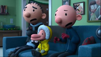 پوستر انیمیشن Diary of a Wimpy Kid Christmas Cabin Fever 2023...