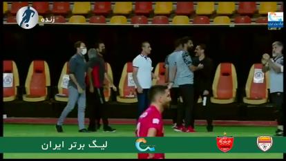 خلاصه بازی رفت فولاد 1-3 پرسپولیس