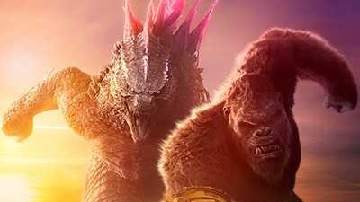 پوستر فیلم گودزیلا و کونگ امپراتوری جدید دوبله فارسی Godzilla x...