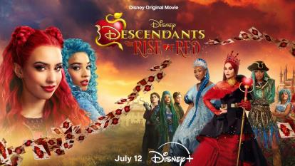 پوستر فیلم نوادگان ظهور رد Descendants The Rise of Red 2024