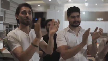 پوستر سالگرد عقد مون منو مهرشاد