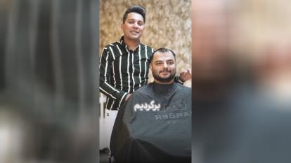 پوستر پروتز مو طبیعی بدون‌ چسب