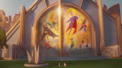 پوستر انیمیشن لیگ ابر حیوانات خانگی DC League of Super-Pets 2022...