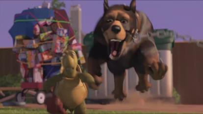 پوستر انیمیشن آن سوی پرچین Over the Hedge 2006 دوبله فارسی