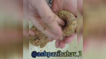 پوستر 🧆🧆کوفته_سه_سوته مواد لازم برنج پخته شده دوپیمانه لپه پخته...