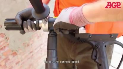 پوستر نحوه نمونه برداری از بتن با دریل How to sample concrete...