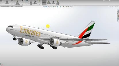 Solidworks Tutorial Boeing 777-300ER Tutorial [Part 8] *Nose Cone*