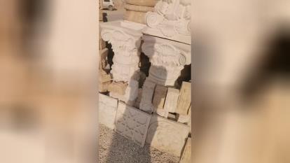 پوستر تراش انواع سنگ نما با دستگاه سی ان سی