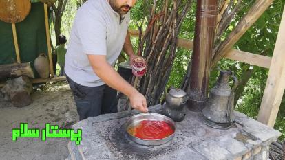 طرز تهیه 🥘 اُملت قهوه خونه ای