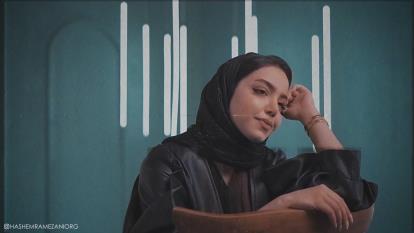 پوستر آهنگ‌جدید هاشم رمضانی به نام مات و مبهوت