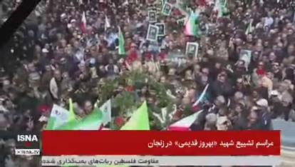 پوستر شهید سرهنگ دوم فنی بهروز قدیمی