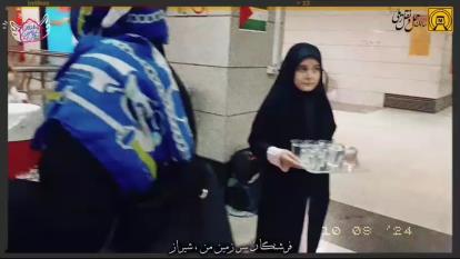 پوستر اجرا در مترو زندیه، دهه محرم