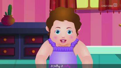 پوستر Johny Johny Yes Papa Nursery Rhyme - Cartoon Animation...