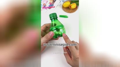 پوستر کاردستی قوری با بطری نوشابه