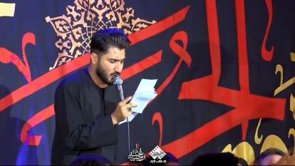 پوستر مداحی احسان عرب سیدالشهدا