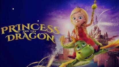 پوستر انیمیشن شاهدخت و اژدها 2018 The Princess and the Dragon با...