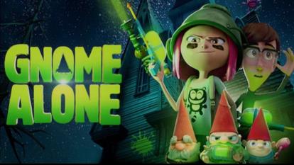 پوستر انیمیشن جن در خانه Gnome Alone 2017 با دوبله فارسی