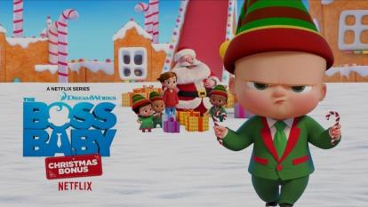 پوستر انیمیشن بچه رییس جایزه کریسمس The Boss Baby Christmas Bonus...