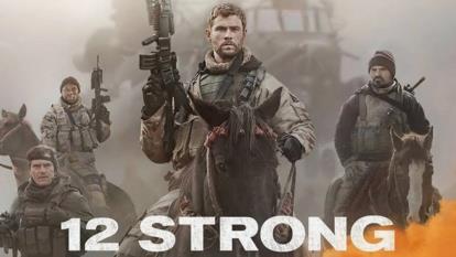 پوستر فیلم 12 دلاور 12 Strong 2018 با دوبله فارسی