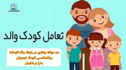 پوستر چگونگی رفتار والدین با کودک