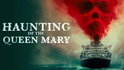 پوستر تسخیر کشتی کوئین مری Haunting of the Queen Mary 2023