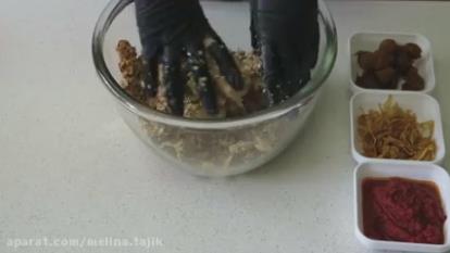 پوستر آموزش کوفته تبریزی/ آشپزی مخصوص
