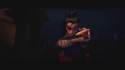 پوستر انیمیشن مولان کونگ فوکار Kung Fu Mulan 2020