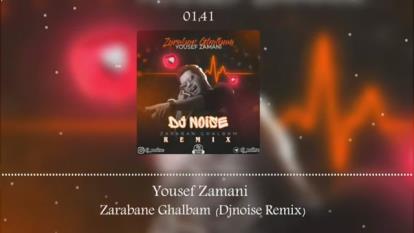 پوستر Remix_Yousef_Zamani_-_Zarabane_Ghalbam_DjNois