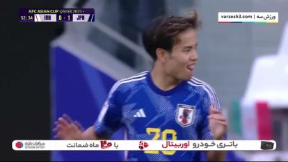 پوستر خلاصه بازی ایران 2 - ژاپن 1