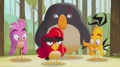 پوستر انیمیشن پرندگان خشمگین جنون تابستانی Angry Birds