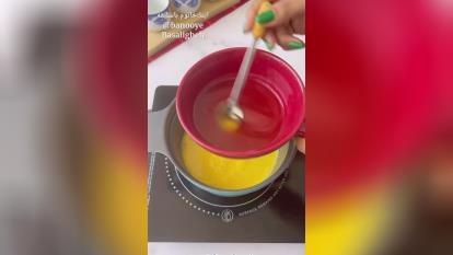 پوستر دسر زعفرانی💕