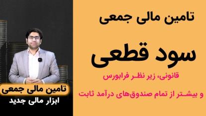 پوستر تامین مالی جمعی، سود قطعی سالانه 36 تا 45 درصد