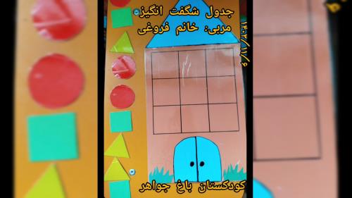 جدول شگفت انگیز