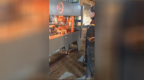 دستگاه میلگرد بستر شرکت ارس ترک تبریز