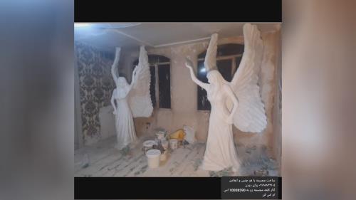 ساخت مجسمه و دکور بتنی