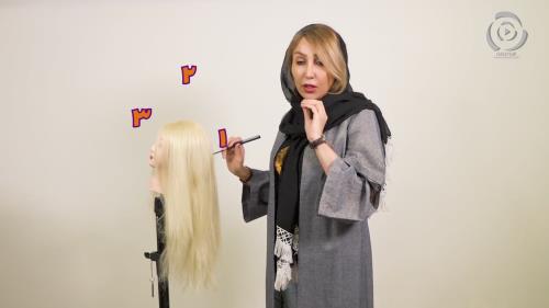 آموزش شینیون مو با مدرک فنی حرفه ای