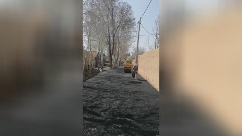 اجرای زیرسازی و آسفالت