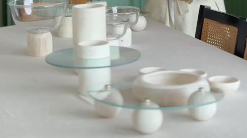 ظروف زیبای سنگی